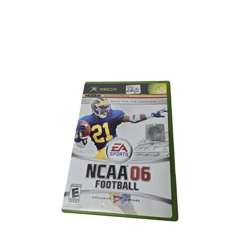 NCAA Football 06 Microsoft Xbox Complete Tested Working EA Sports CIB
